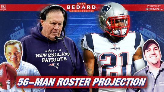 .@betonline_ag Podcast: Bedard Patriots Pod - The 56-man roster projection after minicamp taken at BSJ Headquarters (Patriots)